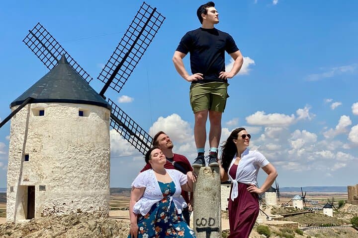 Tour of the Don Quixote Windmills of La Mancha and Toledo with Lunch