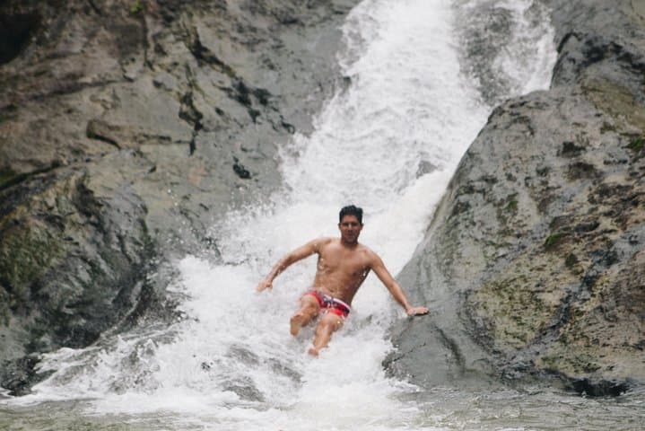 Waterslide & Rainforest hike (Yunque) with Transportation
