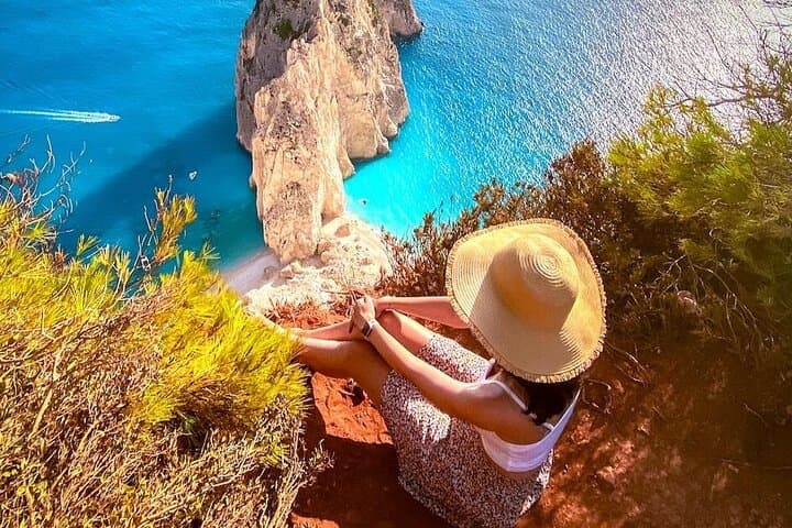 Romantic Sunset in Zakynthos Keri Lake & Myzithres Viewpoint