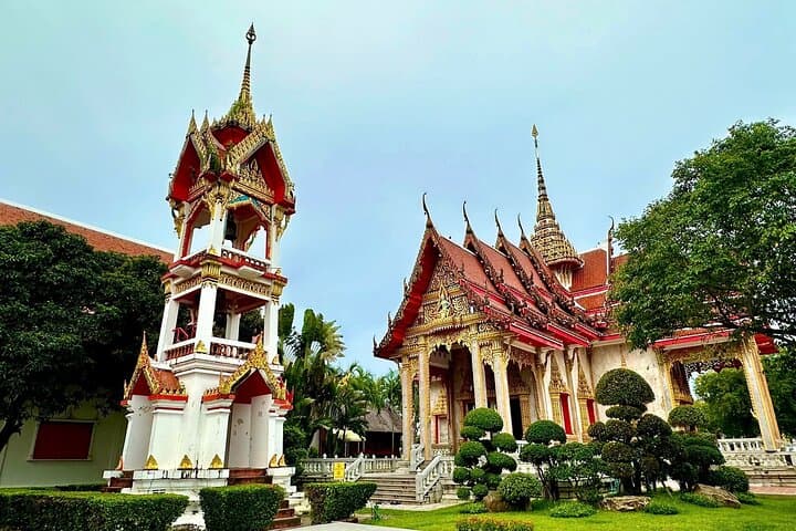 Phuket's Cultural Heart: Wat Chalong & Old Town Tour