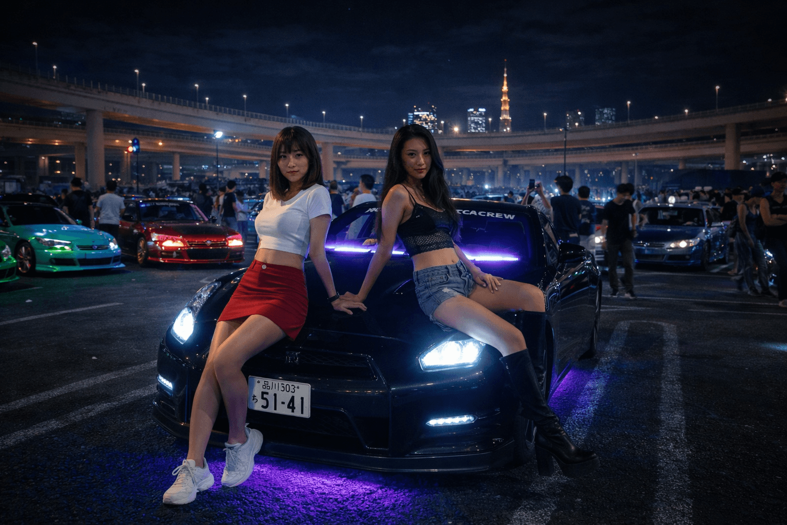 JDM car meet private experience