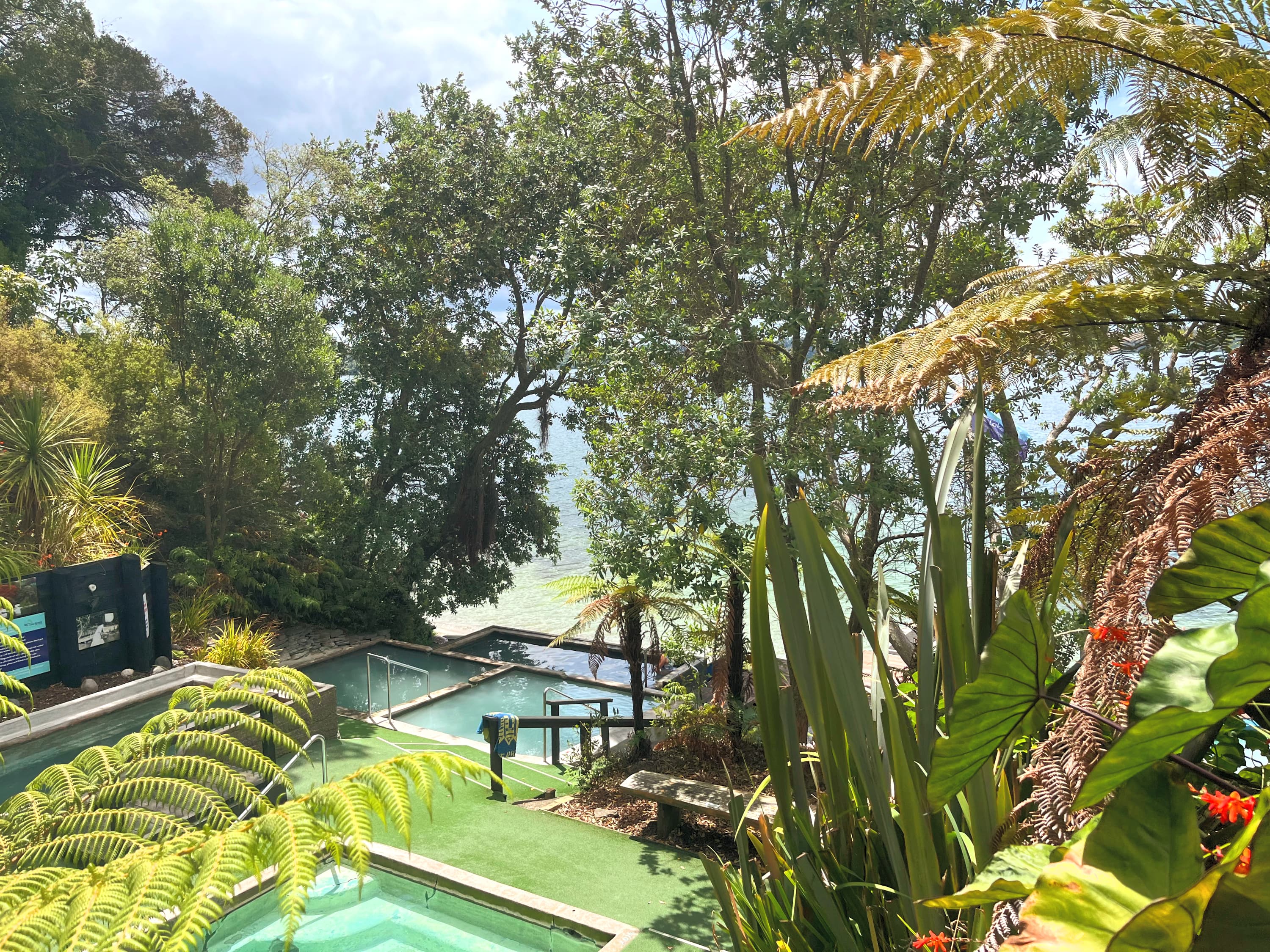 Jetski to Sacred Rotoiti Hot mineral pools entry included admit 2Adults