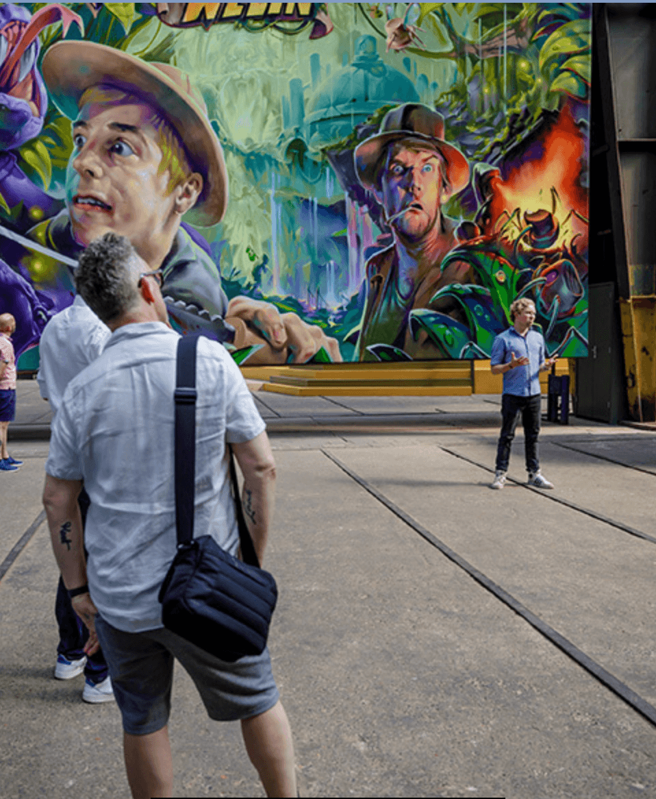 Amsterdam Street Art and NDSM private tour