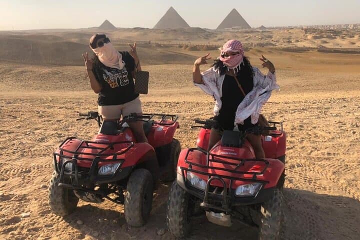 Camel Ride And Lunch And Quad Bike And Shopping Cairo Tour