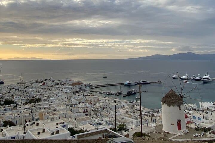 Private Tour Mykonos Highlights With Pick up (No Walking) Up To 4
