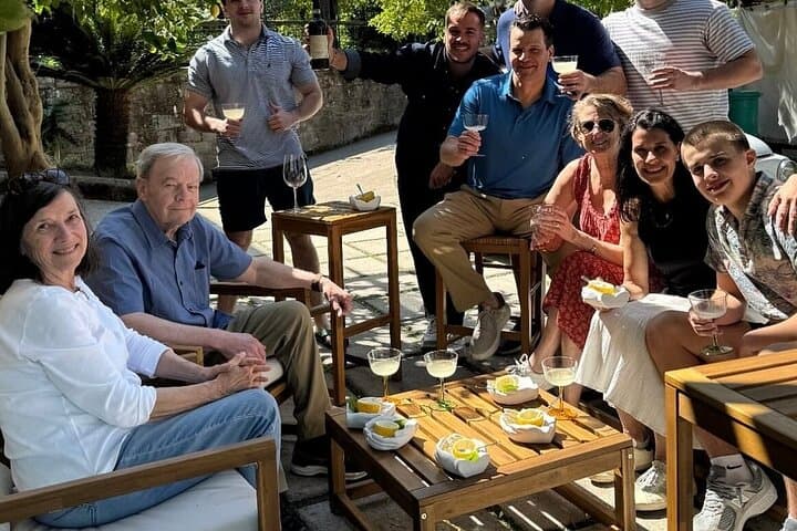 Semi-Private Wine Pairing & Lunch Under Lemon Trees in Sorrento