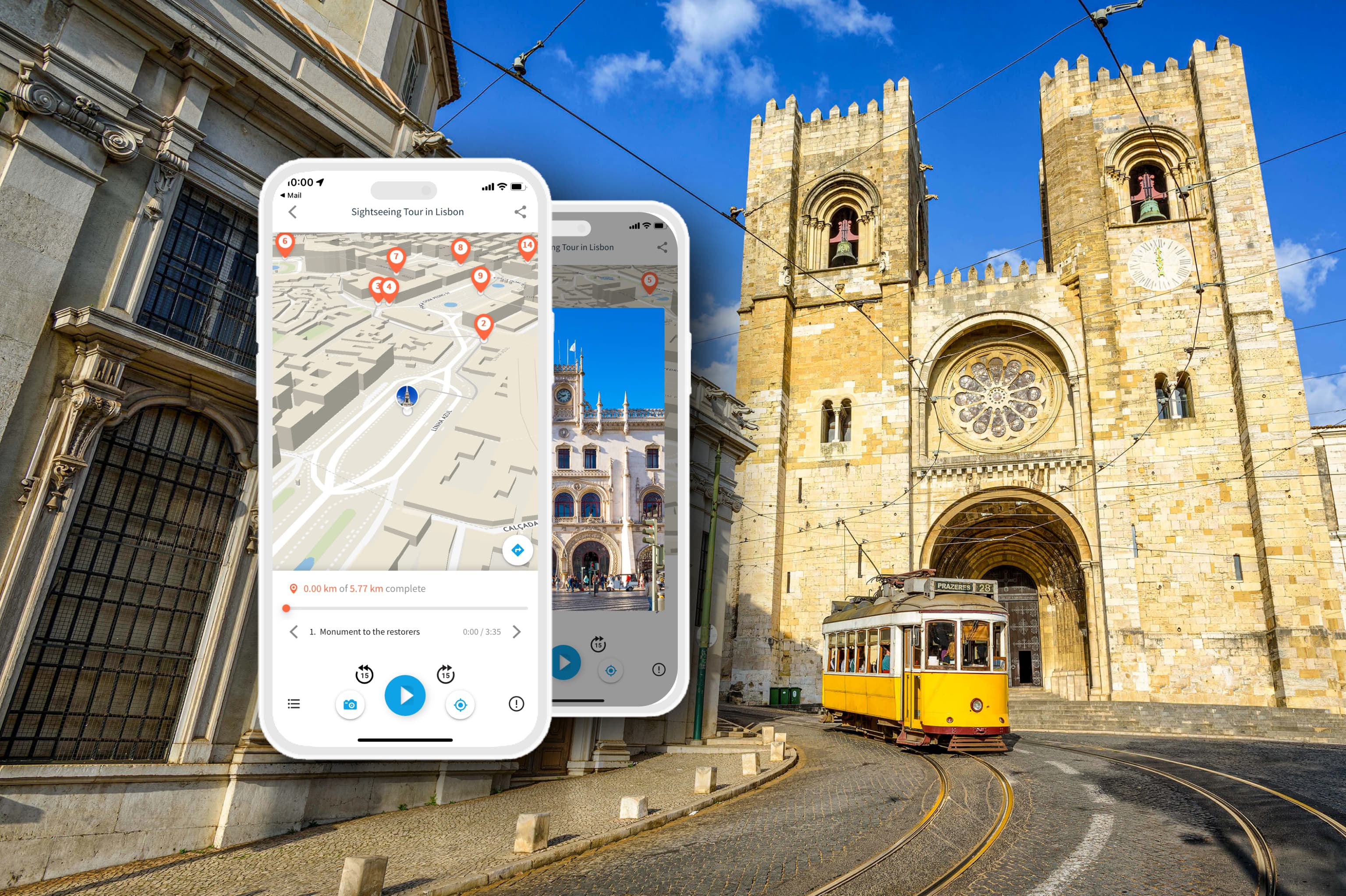 Lisbon: City Tour with Audio Guide