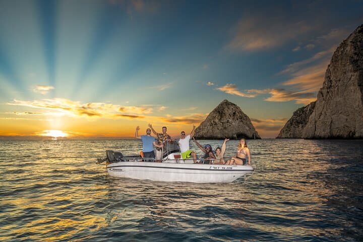 Mizithres Sunset Cruise and Turtle Spotting Boat Tour Zakynthos 