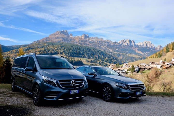 Private transfer from AltaBadia San Cassiano , La Villa & Corvara to Venice