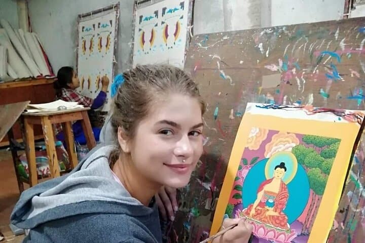  Thangka Painting Class- Hands-On Experience