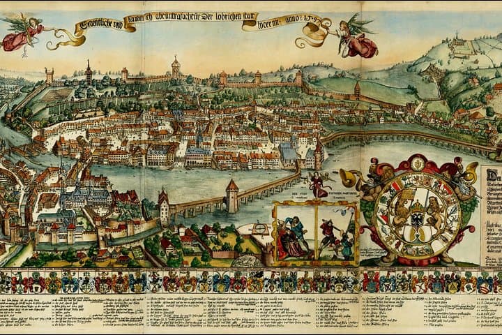 Public Nightwatchman Walk in Medieval Lucerne