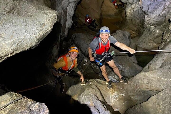 Al Hoota Cave Canyoning 