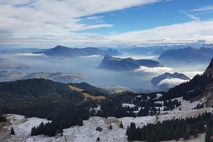 Mount Pilatus Small Group off-season Day Trip from Zürich