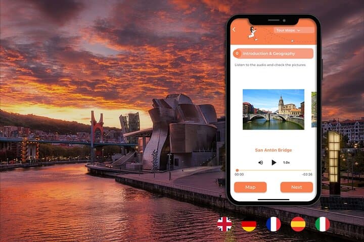 Bilbao Esencial: Tour Autoguiado creado por Guía Oficial local