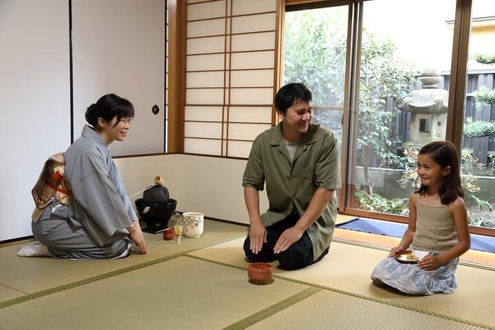 Kyoto near Fushimiinari shrine Wagashi making & Small Group Tea Ceremony at Local House