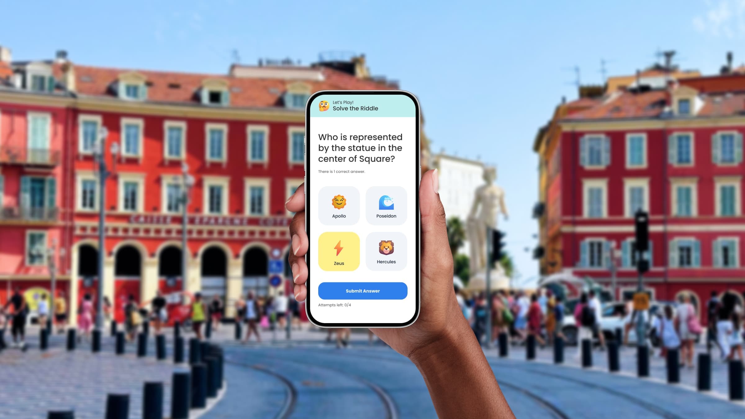 Nice Interactive Self-Guided Walking Tour