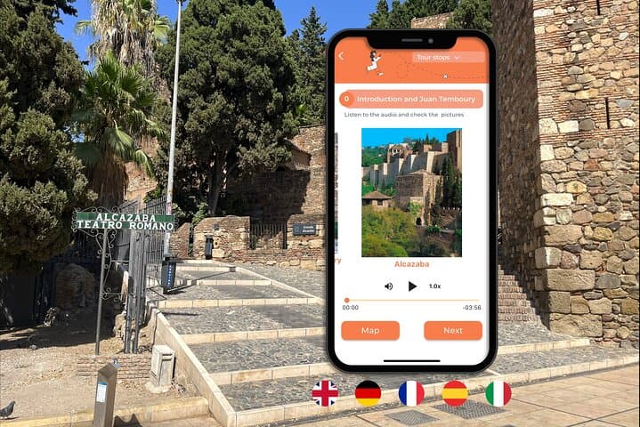 Alcazaba Málaga : Self-guided tour created by Guía Oficial