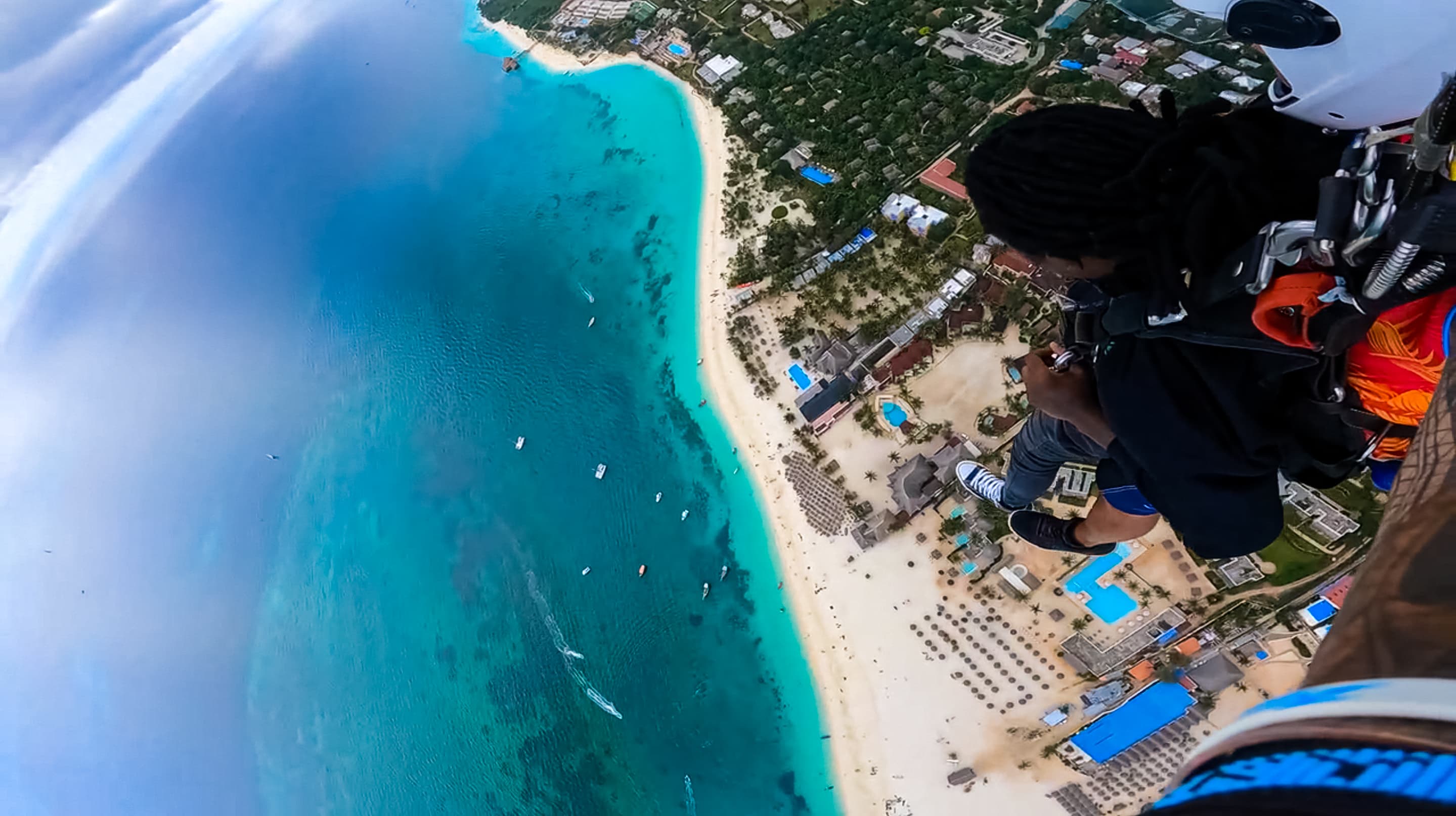 SkyDiving Experience - Zanzibar