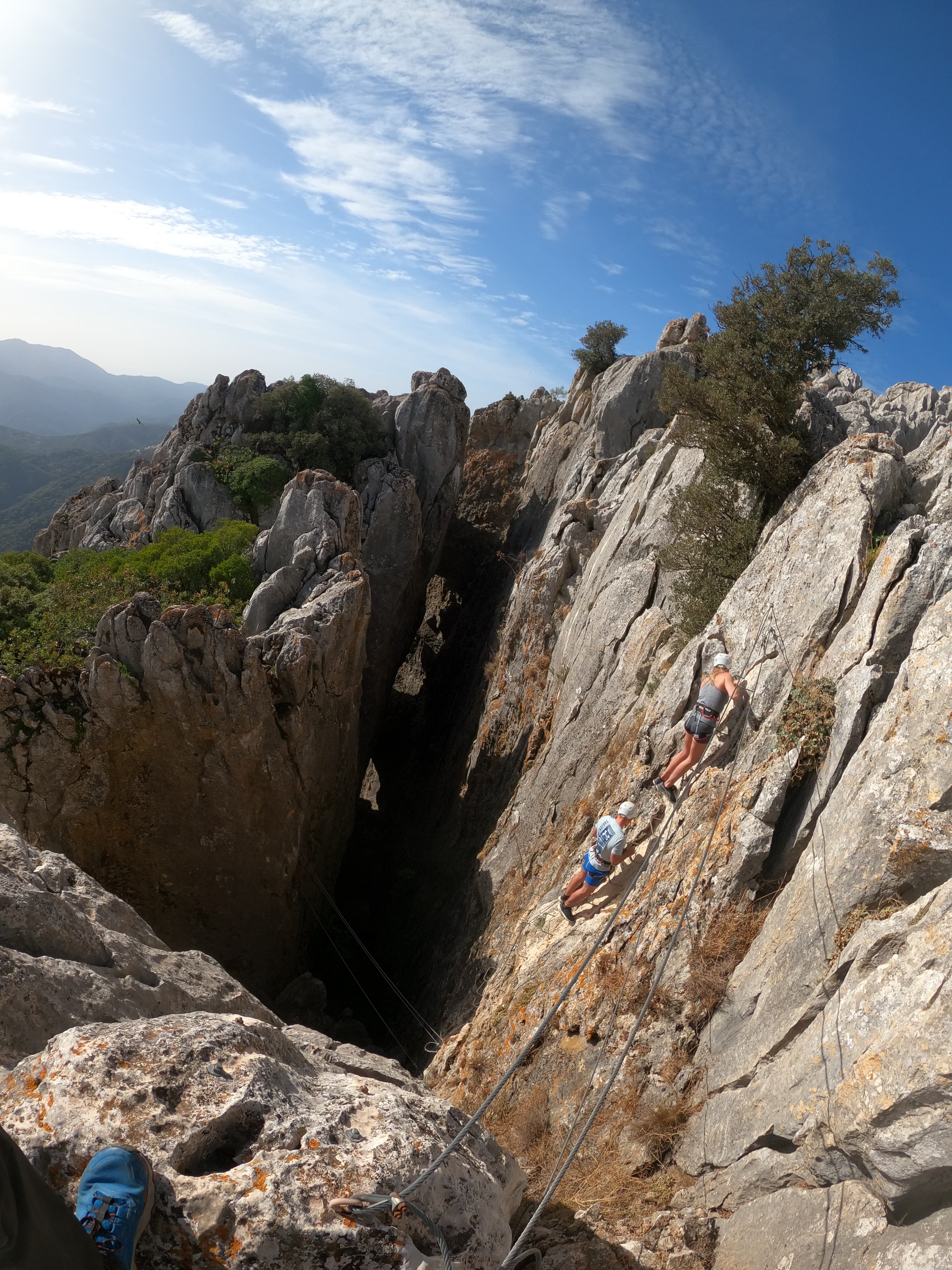 Via Ferrata in Benalauría: Thrilling Adventure with the Best Views of Costa del Sol