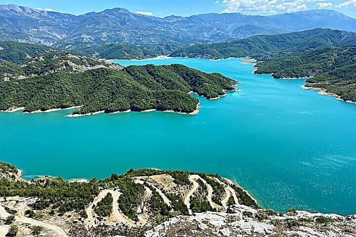 Hike Gamti Mountain with Bovilla lake view & canyon- From Tirana