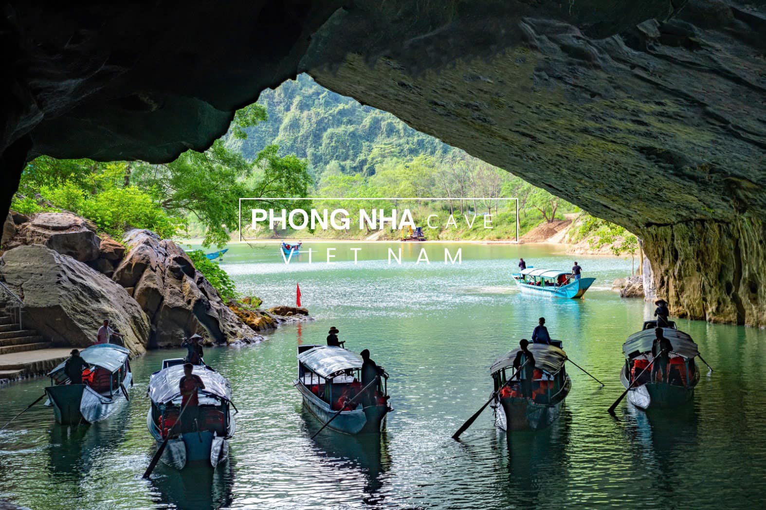 Phong Nha Cave and Tien Son Cave Guided Tour From Dong Hoi