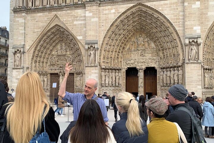 Notre-Dame Cathedral Exterior & Latin Quarter Guided Tour
