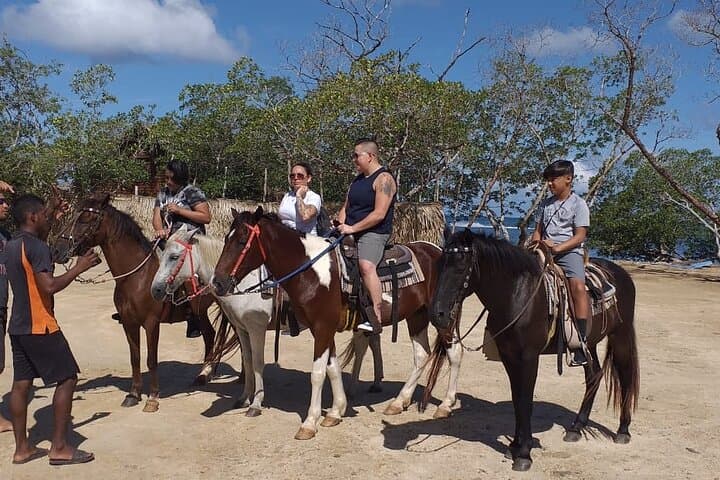 Roatan Horseback Riding and Private Day Pass at Brady's Cay