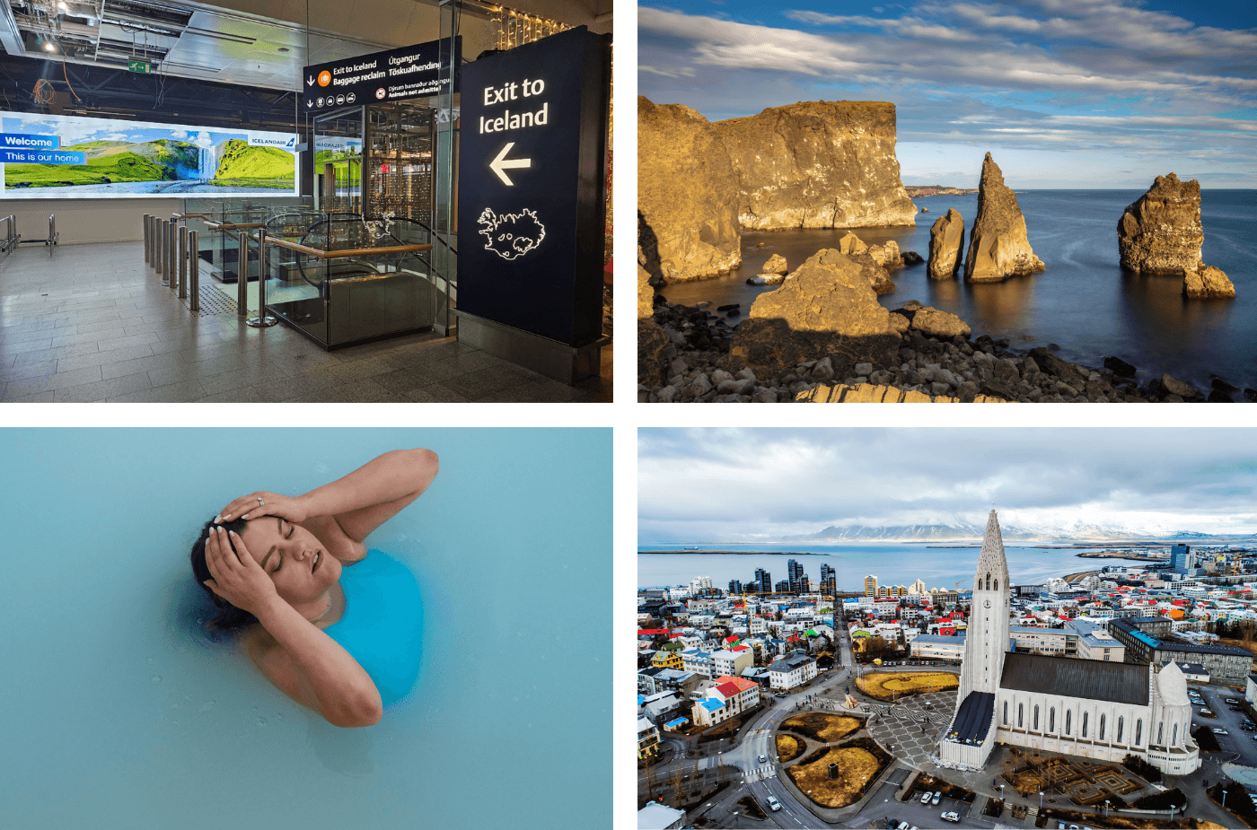 Arrival day tour: Private airport pickup, Blue Lagoon and Reykjanes Peninsula 