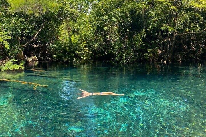 Caribbean Sea and Blue Lagoon