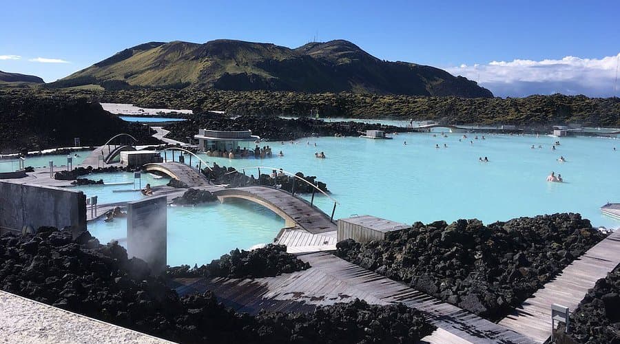 Blue Lagoon to Keflavik Airport Iceland