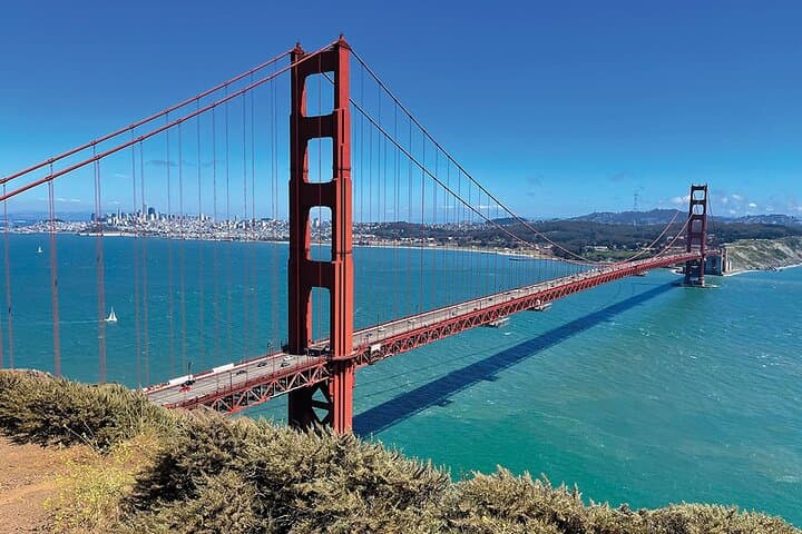 From SF - Day Trip to Muir Woods, Golden Gate Bridge & Sausalito 