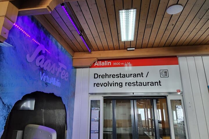 Zurich Day Trip: Allalin, The Highest Revolving Restaurant