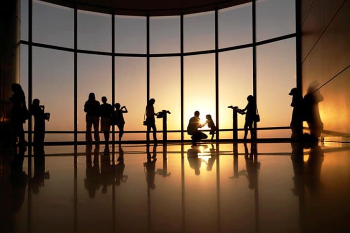 Burj Khalifa: At the Top Level 124 Sunrise with Morning Treats at The Café