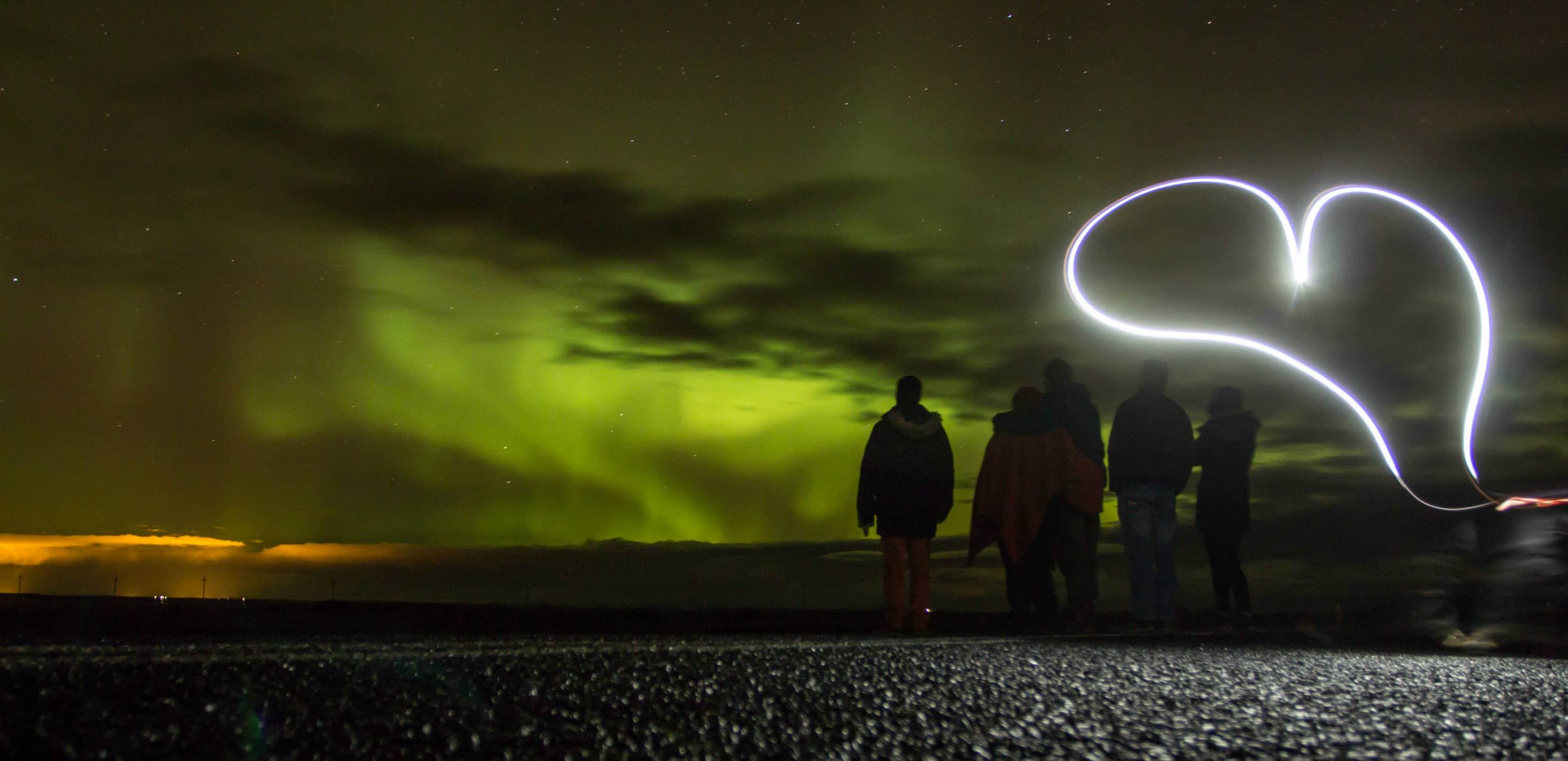 Private Combo 2in1 tour Golden Circle - Northern light hunt 12h 