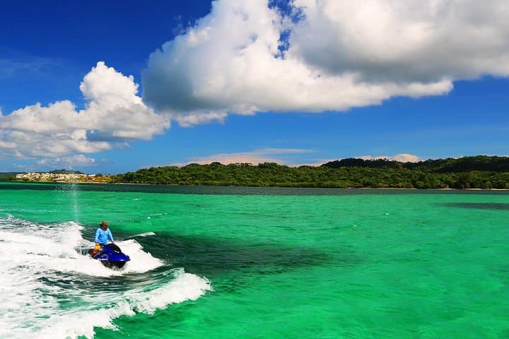 North Side Blue Channel & Starfish Snorkeling, 20min JetSki, Transfer Included