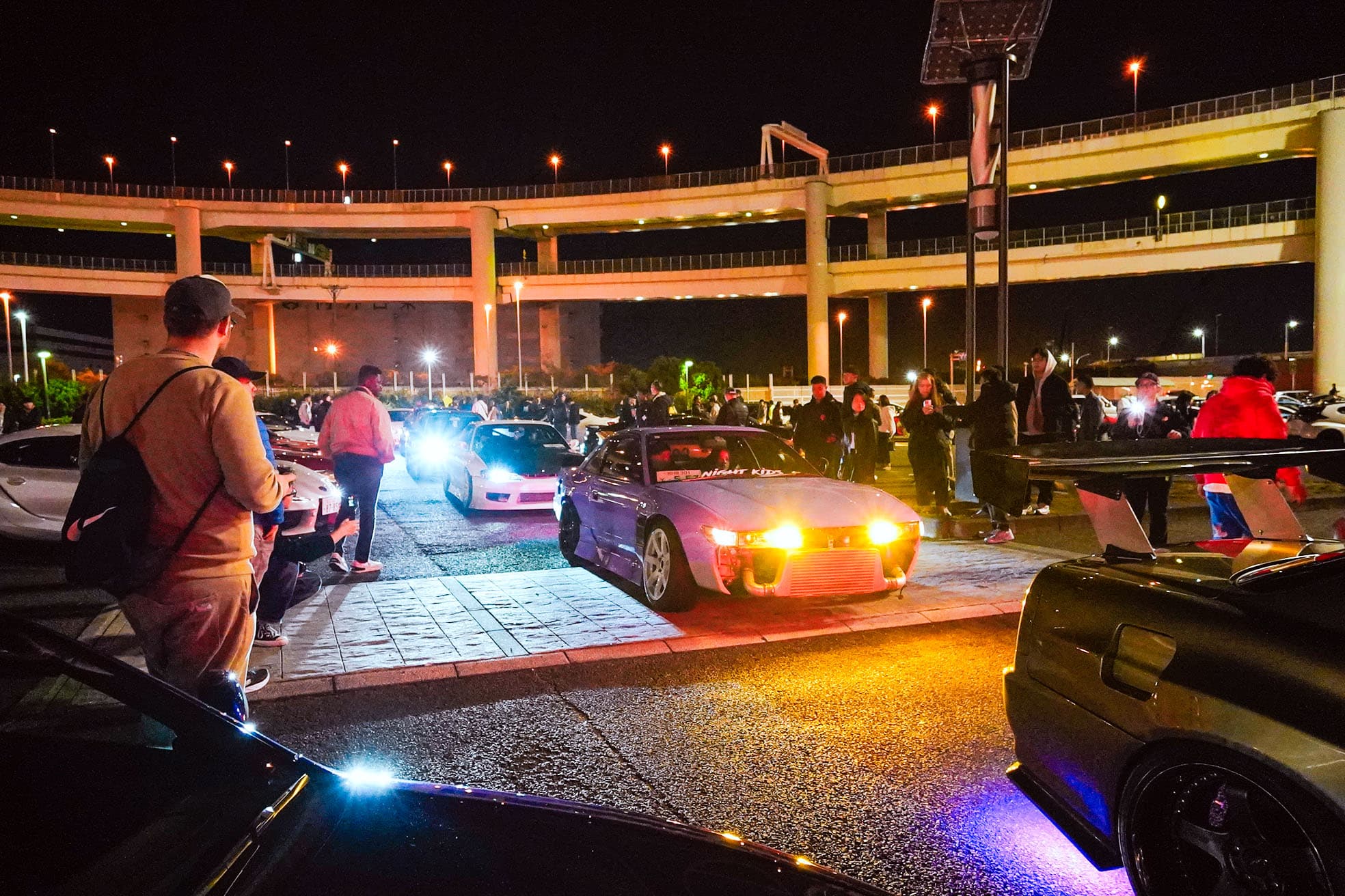 Tokyo: Legendary JDM CAR TOUR Daikoku Underground Meetup