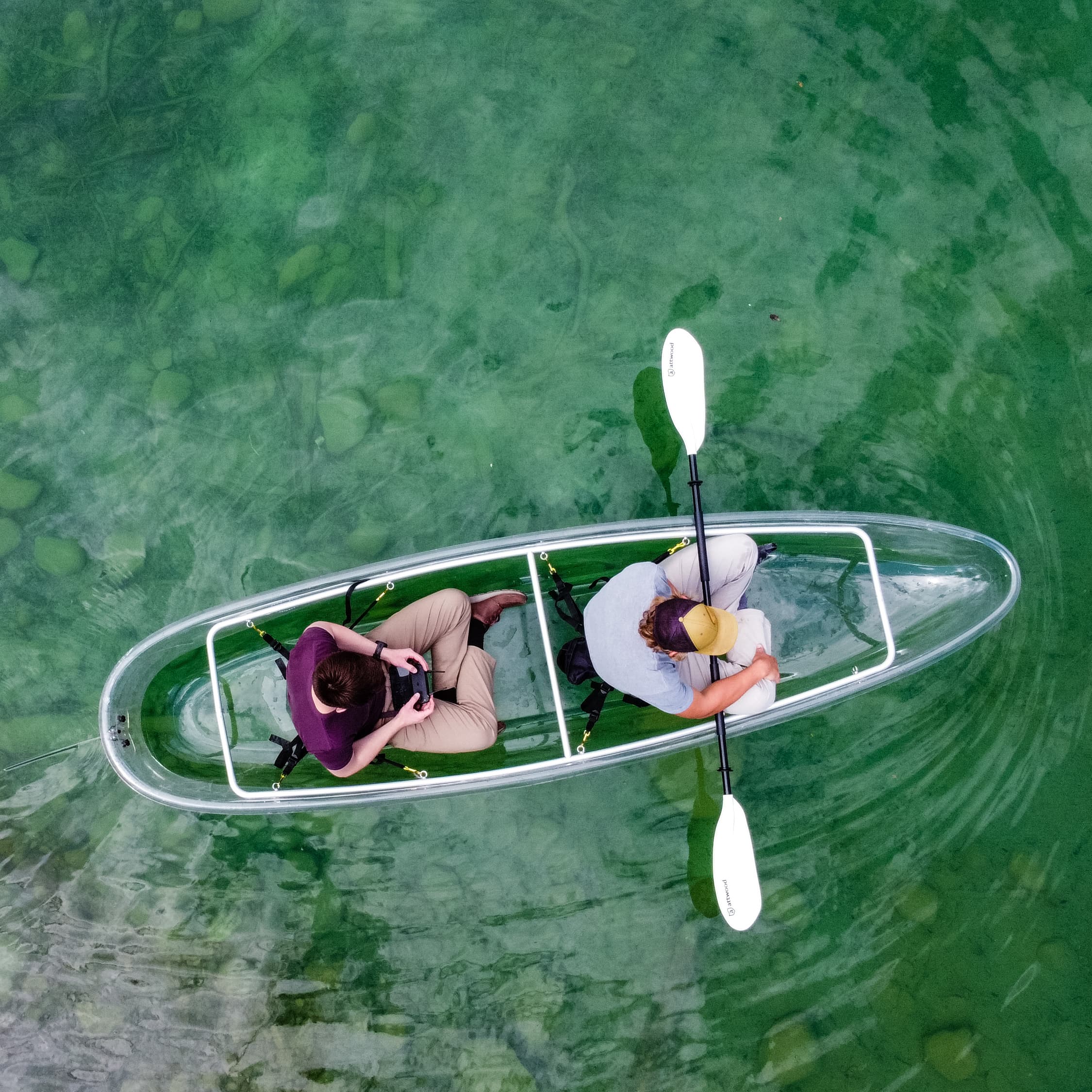 Somers Bay Clear Kayak Tour //Flathead Lake//