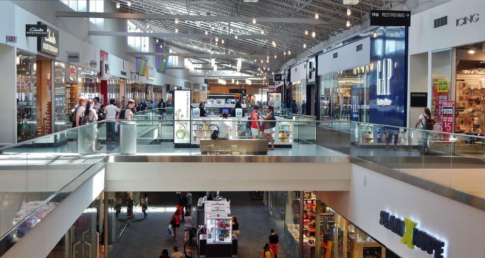 Shopping at Jersey Gardens