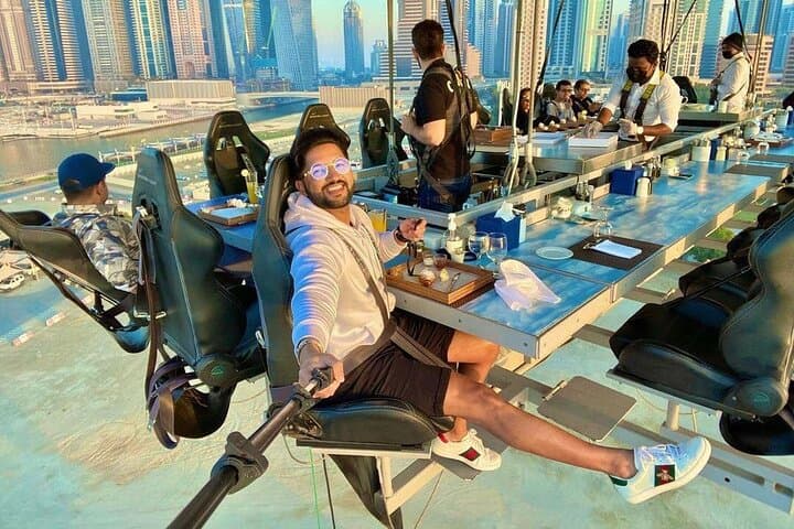 Dinner in the Sky -Dubai's Most Unique Dining - Transfer Optional