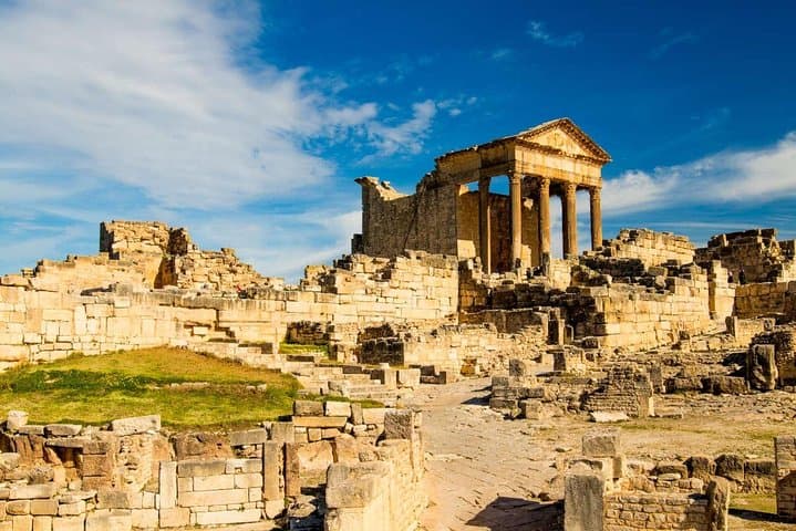 From Tunis: Private Tour Testour -Dougga- Zaghouan 