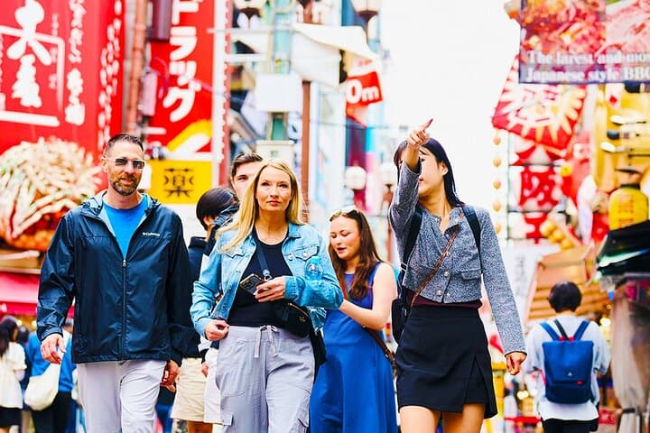 Osaka: 2-Hour Nightlife District Walking & Local Food Culture