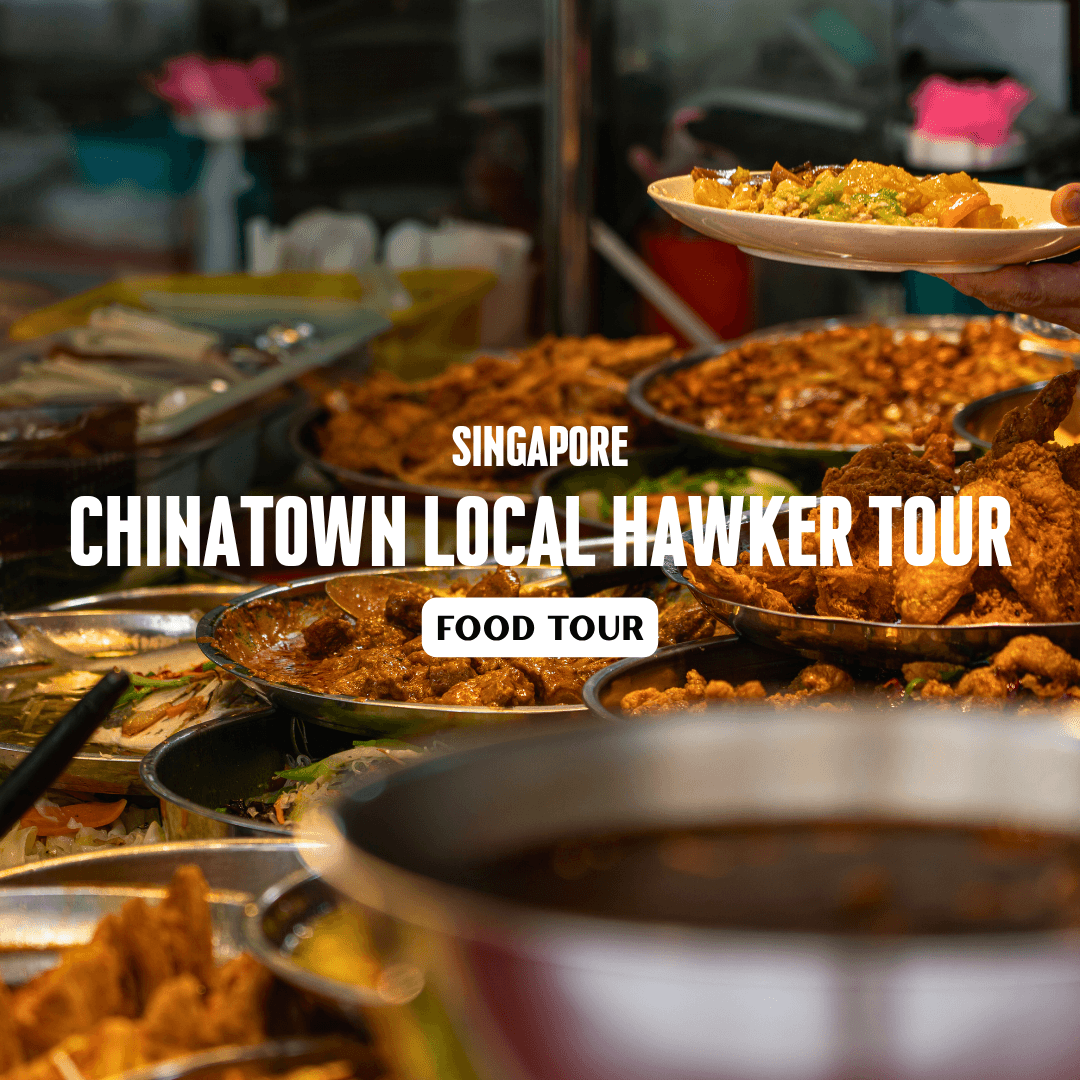 (Free eSIM) Singapore Chinatown Local Hawker Food Tour 