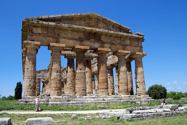 Paestum Temples, Bufala Mozzarella Farm and wine tasting in Cilento
