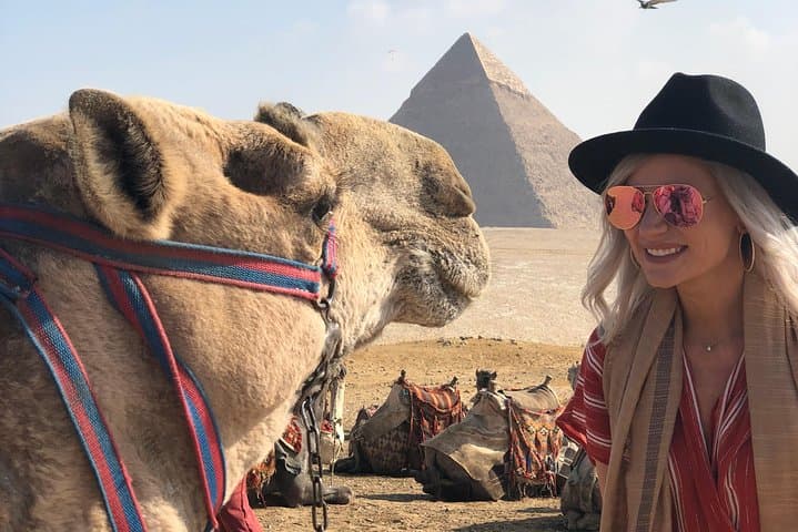 private tour to Grand Egyptian museum, Giza pyramids and lunch 