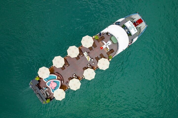Luxury Ha Long Bay Pamela 5-Star Day Cruise from Harbor