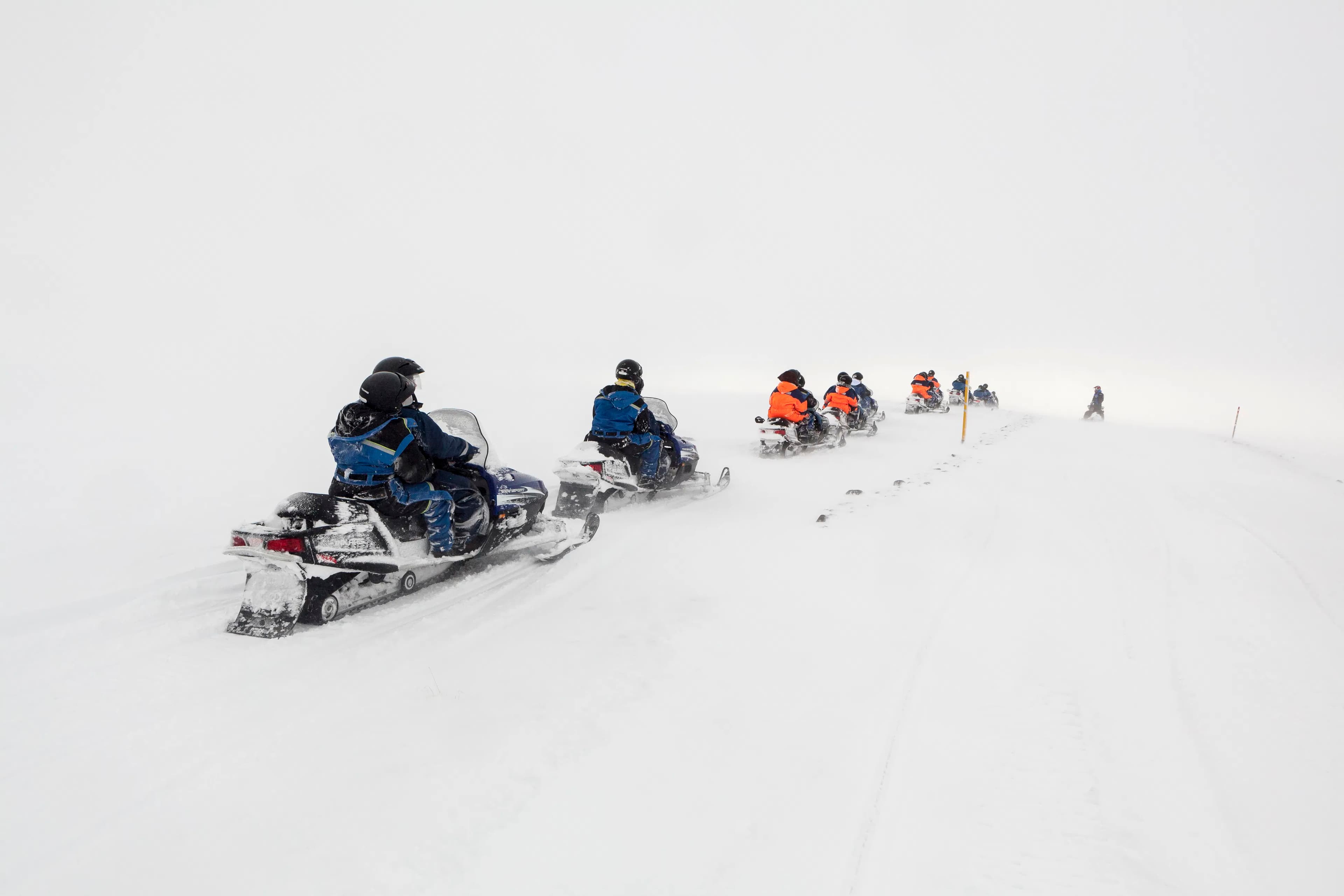 The Silver Circle & Snowmobiling: Small Group Borgarfjörður West Iceland Day Tour 