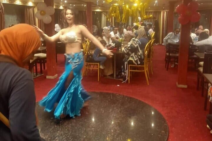 Nile Dinner Cruise with Belly Dancing & Folklore Show in Cairo