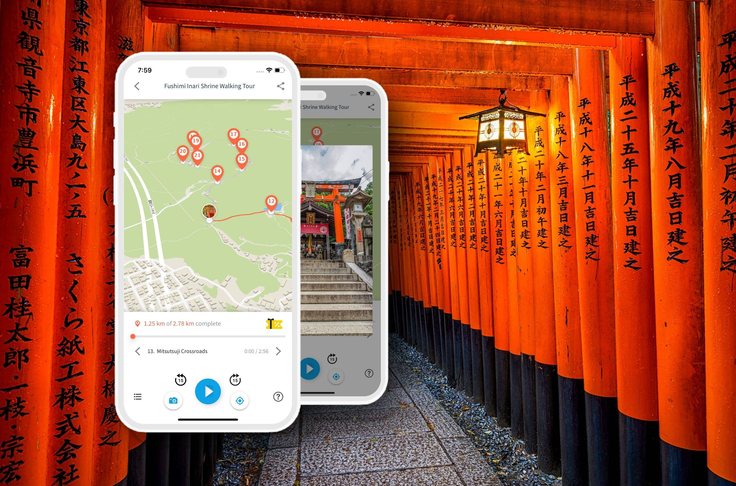 Kyoto, Fushimi Inari Taisha: Walking tour with audio guide
