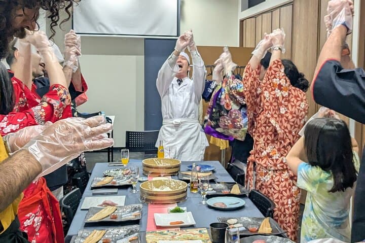 Sushi Making Experience Luxury Course in Kyoto