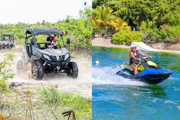 Punta Cana Buggy & Jet Ski Adventure with Water Park Access